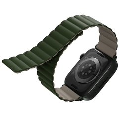 Dây Đeo Thay Đổi Màu Uniq Revix Reversible Magnetic Silicone Strap (42/44/45mm) dành chor Apple Watch 1~8/ SE