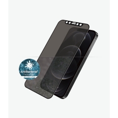 Kính Cường Lực Chống Trầy Xước Full Màn Hình PanzerGlass™ dành cho iPhone 12/12 Pro Max bảo vệ màn hình khỏi trầy xước và va đập hàng ngày.