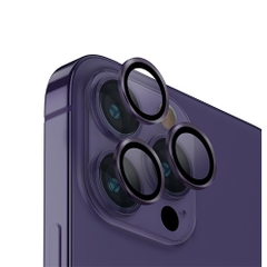 Kính dán camera UNIQ Optix Lens Protector For iPhone 14 Pro/ 14 Pro Max bảo vệ ống kính khỏi bụi, trầy xước, dấu tay