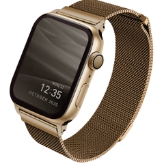 Dây Đeo Chất Liệu Thép Uniq Dante Mesh Steel Strap dành cho Apple Watch Series 1~8/ SE đủ size, chất liệu thép bền bỉ.