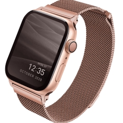 Dây Đeo Chất Liệu Thép Uniq Dante Mesh Steel Strap dành cho Apple Watch Series 1~8/ SE đủ size, chất liệu thép bền bỉ.