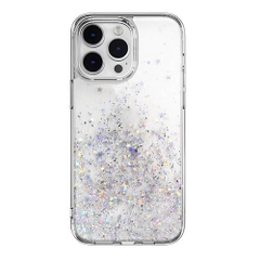 Ốp SwitchEasy Starfield dành cho iPhone 14 Series, hiệu ứng hình ảnh tuyệt đẹp với lá bạc chất lượng cao + ánh kim lấp lánh.