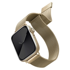 Dây Đeo Chất Liệu Thép Uniq Dante Mesh Steel Strap dành cho Apple Watch Series 1~8/ SE đủ size, chất liệu thép bền bỉ.
