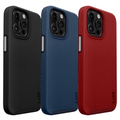 Ốp Lưng Kháng Khuẩn Laut Shield dành cho iPhone 12 Pro/ 12 Pro Max/ 13 Pro/ 13 Pro Max công nghệ kháng khuẩn, da thuần chay PU.