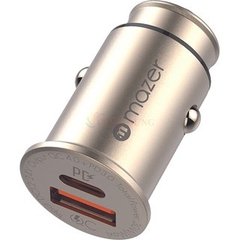 Cốc Sạc Xe Hơi Tiện Lợi Mazer Infinite.DRIVE SuperMini Duo 1USB 1Type-C PD30W M-EGDRIVEPD260C