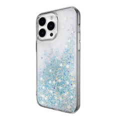 Ốp SwitchEasy Starfield dành cho iPhone 14 Series, hiệu ứng hình ảnh tuyệt đẹp với lá bạc chất lượng cao + ánh kim lấp lánh.