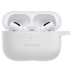 Ốp Chống Sốc Spigen Silicone Fit dành cho AirPods Pro bao gồm khe cắm chìa khóa để thêm tính di động