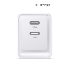 Củ Sạc Nhanh 33/35w ip 14/13/12 Hyper Gan II DUAL USB-C PPS 33W / PD 35W HJG35NA