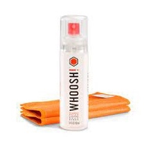 Nước Vệ Sinh Whoosh chai 100ml + 2 khăn lau màn hình điện thoại, tivi, đồng hồ