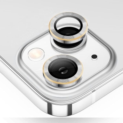 Kính Dán Camera Mipow DiamondShield Matalic + Titanium Alloy dành cho iPhone 14/ 14 Plus Chống va đập chống trầy