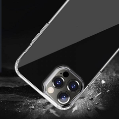 Ốp Lưng Chống Ố Vàng Mipow Tempered Glass Trong suốt dành cho iPhone 14/ 14Plus/ 14 Pro/ 14ProMax Chống sốc, tương thích sạc không dây