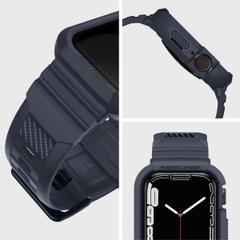 Ốp Kèm Dây Bền Bỉ Spigen Rugged Amor Pro dành cho Apple Watch Series (44mm/45mm) Chống trầy xướt, tăng thêm vẻ đẹp hiện đại