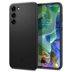 Ốp Lưng Chống Sốc Theo Tiêu Chuẩn Quân Đội Mỹ Spigen Thin Fit Black dành cho Samsung Galaxy S23+ Chống trầy, tương thích sạc không dây
