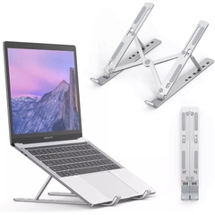 Giá Đỡ Laptop, Macbook, iPad, Máy bảng Bằng Nhôm Có Thể Điều Chỉnh Được Độ Cao, Đế Tản Nhiệt Laptop, Đế Kê Laptop Nhôm