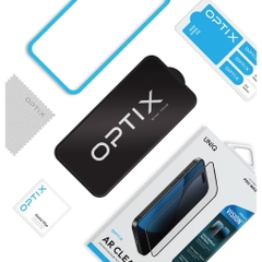 Kính Cường Lực iPhone 17 Pro/ 17 Pro Max UNIQ OPTIX VISION AR Chống Chói Giảm Thiểu Ánh Sáng Xanh Bảo Vệ Mắt Thoải Mái
