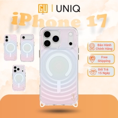 Ốp Lưng UNIQ COEHL VELA Cho iPhone 17 Series Lấy Cảm Hứng Điệu Nhảy Tinh Tế Từ Những Gợn Sóng Hỗ Trợ Sạc Không Dây
