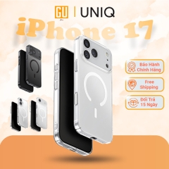 Ốp Lưng iPhone 17/ 17 Air/ 17 Pro/ 17 Pro Max UNIQ AIRSUIT Mỏng Nhẹ Nút Cảm Ứng Camera Hỗ Trợ MagClick™ Ốp Che Cụm Cam