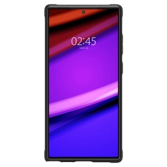 Ốp Spigen Rugged Armor dành cho Samsung Galaxy S23 Ultra Matte Black Chống sốc, tương thích sạc không đây