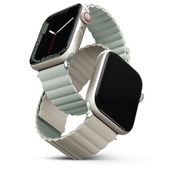 Dây Đeo Thay Đổi Màu Uniq Revix Reversible Magnetic Silicone Strap (42/44/45mm) dành chor Apple Watch 1~8/ SE