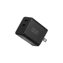 Củ Sạc Nhanh 35w Có 2 Cổng Type C Native Union FAST Gan Charger PD 35W Nhỏ Hơn Và Nhẹ Hơn Với Chân Gấp Gọn Gàng