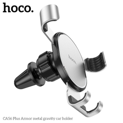 Giá Đỡ Ô Tô Xoay 360 Hoco. CA56 chất liệu hợp kim nhôm, chắc chắn tiện lợi, tích hợp điện thoại 4,5-6,7inch