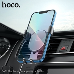 Giá Đỡ Ô Tô Xoay 360 Hoco. CA56 chất liệu hợp kim nhôm, chắc chắn tiện lợi, tích hợp điện thoại 4,5-6,7inch