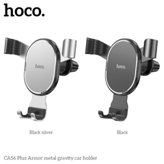 Giá Đỡ Ô Tô Xoay 360 Hoco. CA56 chất liệu hợp kim nhôm, chắc chắn tiện lợi, tích hợp điện thoại 4,5-6,7inch