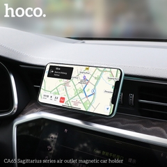 Giá Đỡ Nam Châm Trên Ô tô Hoco. CA65 có kết cấu sợ Carbon chịu tải đến 2kg có miếng sắt dán kèm thêm