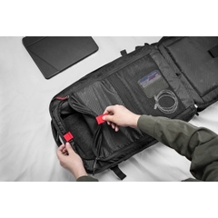 Balo Tomtoc (Usa) Travel Backpack chứa mọi thứ, chống nước chống sốc tối ưu,tiện lợi hơn cho việc kết hợp cùng với Vali.