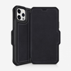 Ốp Lưng Công Nghệ Chống Sốc Itskins Hybird Folio Leather dành cho iPhone 12/12Pro,chống sốc 3 lớp Honeycomd mang lại độ chống sốc cấp độ quận sự 3M