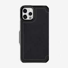 Ốp Lưng Công Nghệ Chống Sốc Itskins Hybird Folio Leather dành cho iPhone 12/12Pro,chống sốc 3 lớp Honeycomd mang lại độ chống sốc cấp độ quận sự 3M