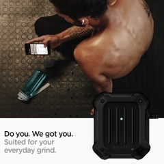 Ốp Tai Nghe Spigen-Tough Armor AirPods 2nd/1st Gen, thiết kế chắc chắn chống trầy xước, tích hợp sạc không dây