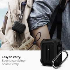 Ốp Tai Nghe Spigen-Tough Armor AirPods 2nd/1st Gen, thiết kế chắc chắn chống trầy xước, tích hợp sạc không dây