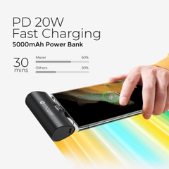 Pin Sạc Dự Phòng Mazer SuperMini 5000mAh Direct-Charge USB-C Power Bank