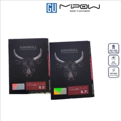 Miếng dán cường lực Mipow Kingbull Ultra 3D Dành Cho iPhone 15 Pro/ Pro Max
