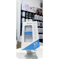 Ốp Lưng Mipow Tempered Glass Cứng Trong Suốt Có MaSafe Dành cho iPhone 15 Series