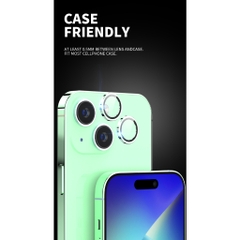 Kính Cường Lực Camera Mipow KingBull Dành Cho iPhone 15 BJ15A