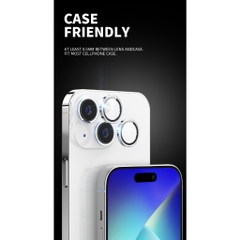 Kính Cường Lực Camera Mipow KingBull Dành Cho iPhone 15 BJ15A