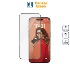 Kính Cường Lực PanzerGlass Clear Dành Cho Iphone 15 Pro (Full)