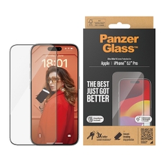 Kính Cường Lực PanzerGlass Clear Dành Cho Iphone 15 Pro (Full)