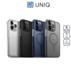 Ốp UNIQ Hybrid Magclick Charging Combat Dành Cho iPhone 15 Pro Chứng Nhận Chống Rơi Tương thích Sạc Không Dây