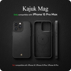 Ốp Lưng Spigen Cyrill KAJUK MAG Dành Cho iPhone 15 Pro Sang Trọng Có Tích Hợp Sạc Không Dây