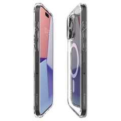 Ốp Lưng Spigen Crystal Hybrid Magfit Dành Cho iPhone 15 Pro/ 15 Pro Max Tôn Vẻ Đẹp Nguyên Bản Điện Thoại Của Bạn ACS06450