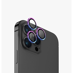 Kính dán camera UNIQ Optix Lens Protector For iPhone 14 Pro/ 14 Pro Max bảo vệ ống kính khỏi bụi, trầy xước, dấu tay