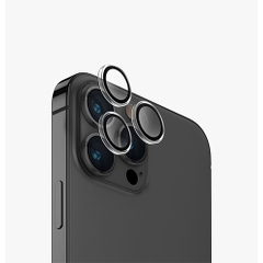 Kính UNIQ Optix Camera Lens Dành Cho iPhone 15 Pro Max bảo vệ ống kính khỏi bụi, trầy xước, dấu tay