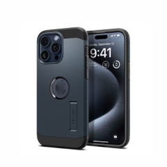 Ốp Lưng Spigen Tough Armor Magfit Dành Cho iPhone 15 Pro Max Chống Sốc Mạnh Mẽ Hỗ Trợ Sạc Không Dây ACS06594