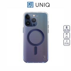 Ốp UNIQ Hybrid Magclick Charging Dazze Dành Cho iPhone 15 Pro/ Pro Max Ốp Mỏng Với Thiết Kế Lấp Lánh Ombré