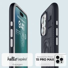 Ốp Lưng Spigen Classic C1 Magfit Dành Cho iPhone 15 Pro Max Mang Phong Cách iMac G3