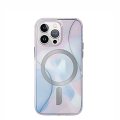 Ốp UNIQ Coehl Magnetic Charging Palette Dành Cho iPhone 15 Pro Màu Sắc Tinh Tế Và Các Điểm Nhấn Màu Bạc