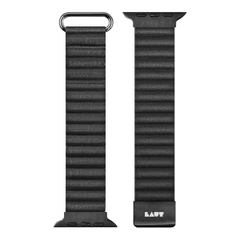 Dây LAUT Novi Luxe Cho Apple Watch Series 1~9/ SE/ Ultra 1/2 (42/44/45/49mm) Làm Từ Da Thuần Chay Mềm Mại Khóa Nam Châm